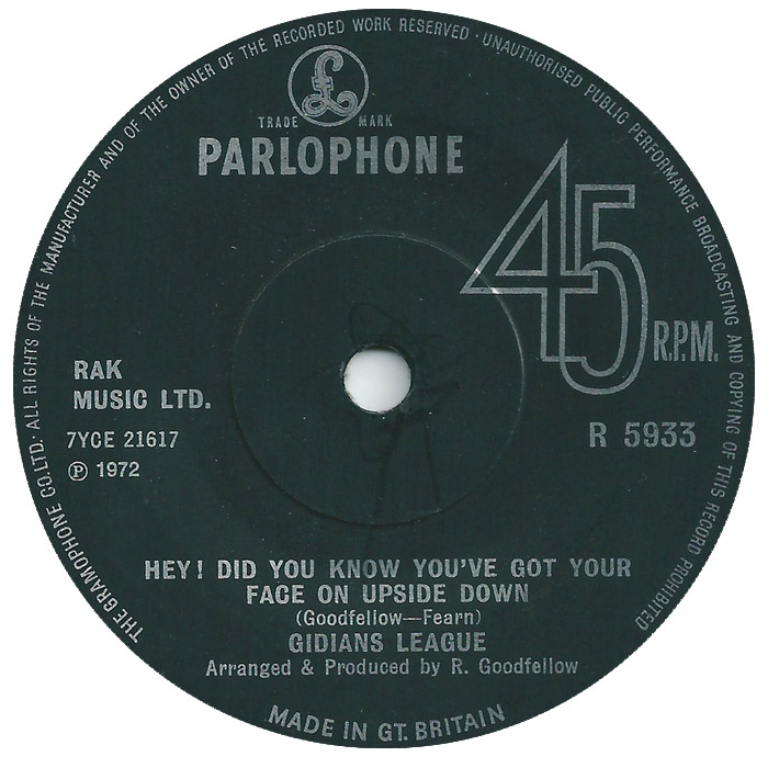 Hey! Did you know you've got your face on upside down cover